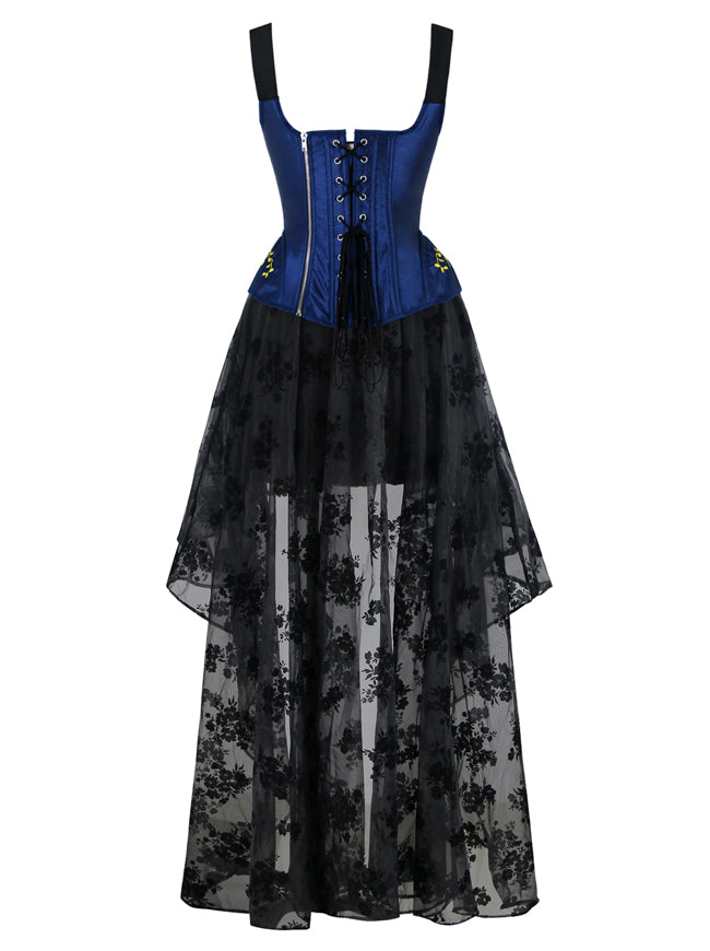 Steampunk Renaissance Sleeveless Clothing Cosplay Costume